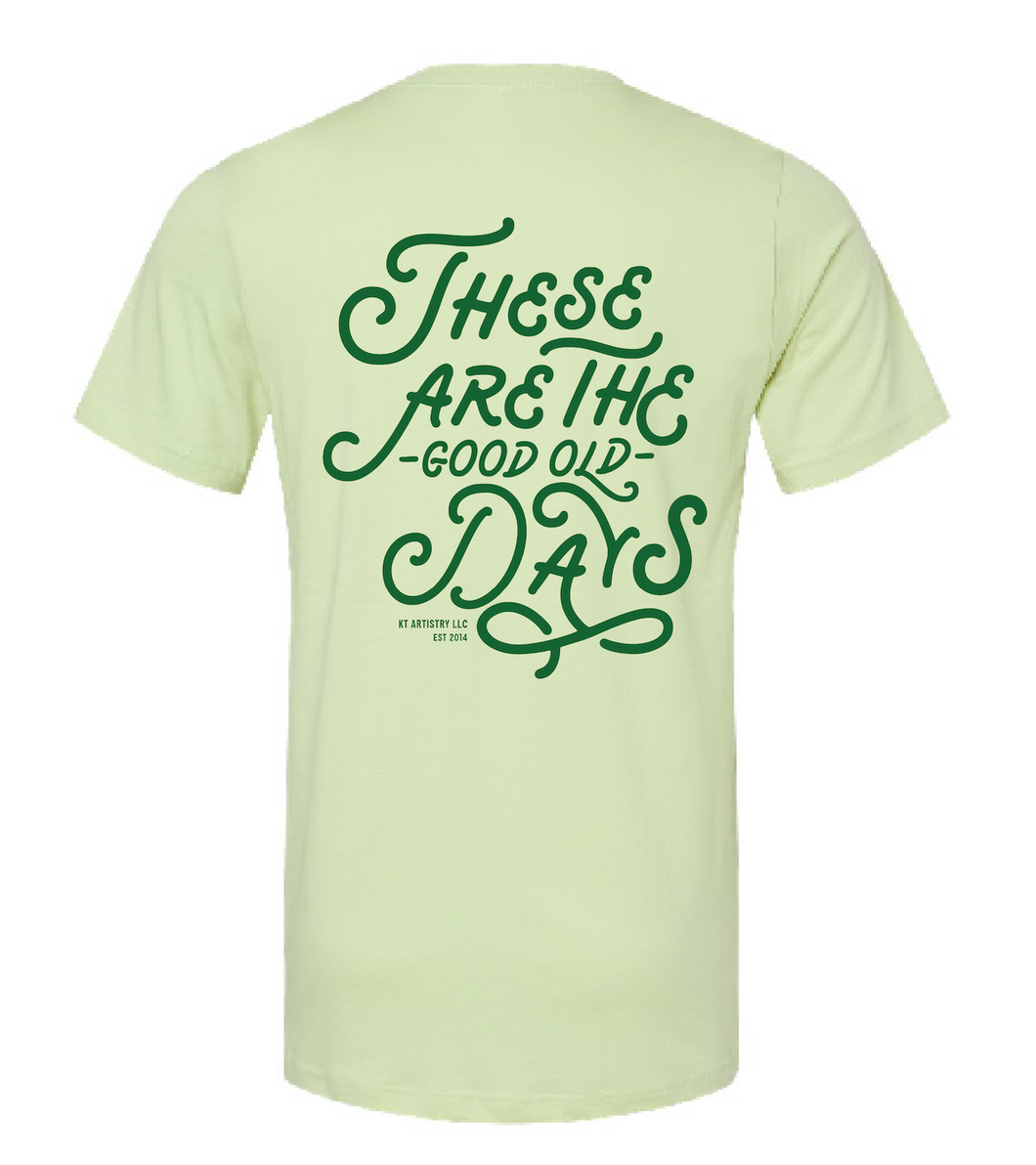 Adult Unisex Green T-Shirt